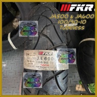 100/90-10 FKR JA500 JA600 Tubeless Tyre TAYAR KARISMA V100
