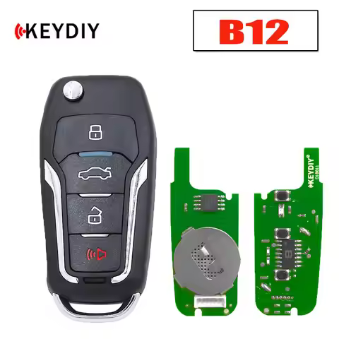 1pcs KEYDIY Car Remote Control Key KD B12-3/B12-4 Car Key for KD200 KD900 KD900+ URG200 KD-X2 Mini K