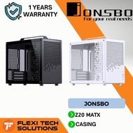 Flexi tech Jonsbo Z20 MATX  casing  - BLACK/WHITE