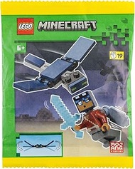 Lego Minecraft Hero with Elytra & Phantom - Paperbag Mini Figure