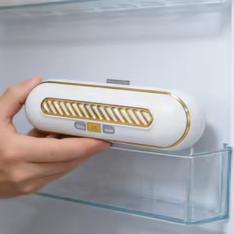 Fridge Deodorizer Cordless Long-Lasting Refrigerator Accessories Fridge Smell Eliminator for New Hom