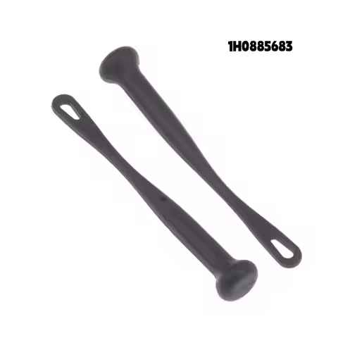 2Pcs Black Rear Seat Backrest Release Pull Rod 1H0885683 For Golf MK3 / Vento MK3 / 6N 6N2 / Caddy M