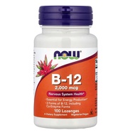 🇯🇵【Direct from Japan】NOW Foods, B-12, 2,000 mcg, 100 Lozenges
