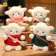 CREAMCANVAS​ Little Sheep Plush Toy Kids Toys Stuffed Animal Toy Plushie Dolls Sweater Sheep Wears C