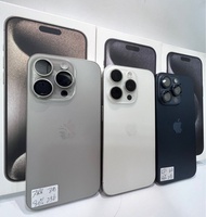 99新 iPhone 15 pro 256gb/512gb 港版行貨雙卡版 99新二手機
