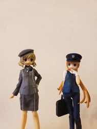 日本 鐵道娘 制服 快速特急 Figure 模型 20cm高 非食玩 景品