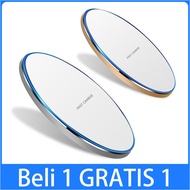 [ซื้อ 1 เอา 1]H3  ไวเรสชาร์จเจอร์ Wireless Charger ของแท้ เครื่องชาร์จโทรศัพท์แบบไร้สายในตัว สำหรับ iphone8 iPhonex XR Max XS iphoe11 Samsung S8 Plus S7 Edge Huawei Mate20