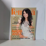 MAJALAH FEMINA COVER ROSSA NO.51 DESEMBER 2008