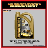 Nano Energy Engine Oil Fully Synthetic Gold 5W-30 12,000KM MIleage