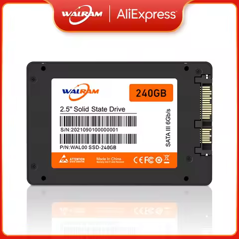 WALRAM ssd 1t Hard drive disk ssd 240 gb 120 gb ssd 2TB 256gb 500GB solid state drive disk for lapto