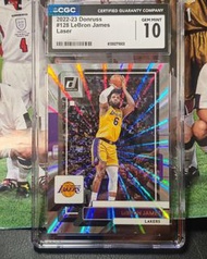 CGC 10 限量149 2022-23 Donruss #128 LeBron James Laser CGC 10