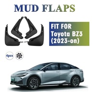 2023 2024 2025 FOR Toyota BZ3 Mud Flaps Guards Splash Mudguard Fender Mudflaps Car Accessories Front