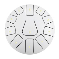 [New Arrival]8" Tongue Drum 11 Notes Handpan Drum with Drum Mallet Finger Picks Percussion for Medit