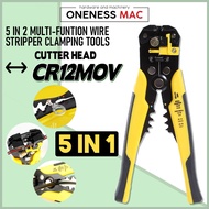 5 IN 2 MULTI-FUNTION WIRE STRIPPER CLAMPING TOOLS