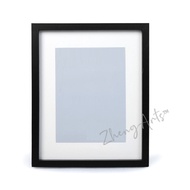 Black Photo Frame 30x40cm Window 21x30cm