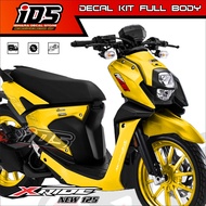 Stiker Motor Xride 125 Full Body Decal Xride 125 Stiker Xride 125 Dekal Xride decal X ride 125 Full
