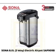 SONA 8.0L (3 Way) Electric Airpot SAP909B SAP 909B