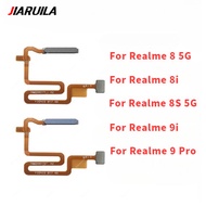 Finger Print For Realme 8 8S 8i 9i 9 Pro 5G Fingerprint Home Touch Sensor Flex Ribbon