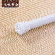 Punch-Free Curtain Rod of Door Shower Curtain Rod Telescopic Rod Clothing Rod Curtain Rod of Door Bathroom Curtain Rod Bathroom Bar Second Installation