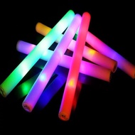 Colorful Flashing Stick Foam Glow Stick Luminous Sponge Stick Concert Glow Stick Foam LOGO Light sti