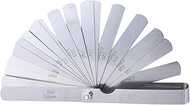 32 Pieces Feeler Gauges 0.001-0.04" (0.03-1.00mm) Tapered Feeler Gauge Set Stainless Steel Thickness