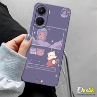 Case Vivo Y16 - Casing Vivo Y16 - Eksotik - Motif Lucu Aesthetic - Kesing Vivo Y16 - Silikon Karet L