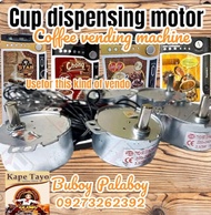 Cup Dispensing Motor coffee vendo machine for Injoy Chong Star vending Angels and Sapoe brand