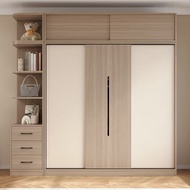 Sliding Wardrobe Wardrobe Sliding Door Drawers Walnut Cabinet Wardrobe Closet 3 Door Wardrobe with D