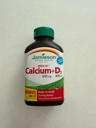 Jamieson Calcium+D3 650mg 補充鈣片