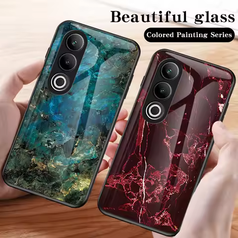 Marbling Tempered Glass Case For Samsung Galaxy M31 M21 M11 A10 A20S A30S A40 A50 A70 J4 J6 Plus A6 