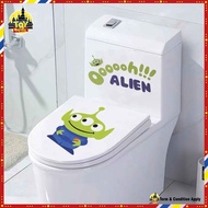 Toilet Sticker Decoration Cartoon  Waterproof Sticker