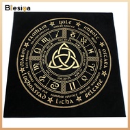 Square Tarot Tablecloth Table Cloth 49x49cm Astrology Blanket Mat Tapestry for Tarot Enthusiasts Boa