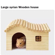 🇸🇬 Local Stock 🇸🇬 Large Syrian Hamster Wooden Hideout House