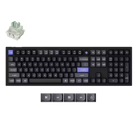 Keychron Q6 HE 8K Magnetic Switch Keyboard Full-size Layout Hall Effect Program Gaming Custom Wired 
