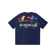 AGAINST LAB PARROT TEE (NAVY)