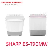 Sharp Mesin cuci 8kg ES-T90MW