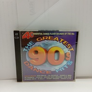 #F180-6 2CD TERPAKAI. [THE GREATEST 90S DANCE HITS] USED 2CD. #F180-6