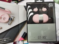 全新Soul Bluetooth ST-XS2 真無線藍牙耳機 聽歌 睇片  粉紅色 Pink earphone  聖誕禮物  抽獎 生日禮物 防水運動 女朋友 老婆 Christmas gift 超