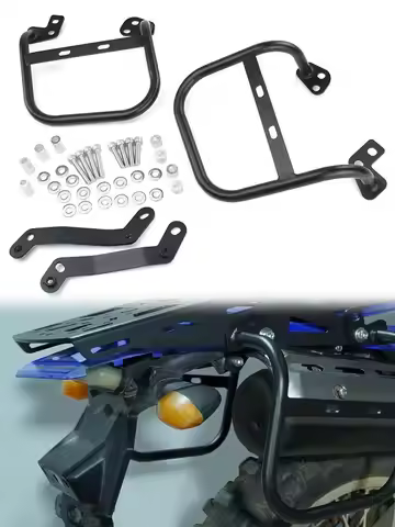 Motorcycle Side Rack Saddle Bag Support Bar Mount Brackets Fit For Yamaha SEROW 250 2005-2024 XT250 