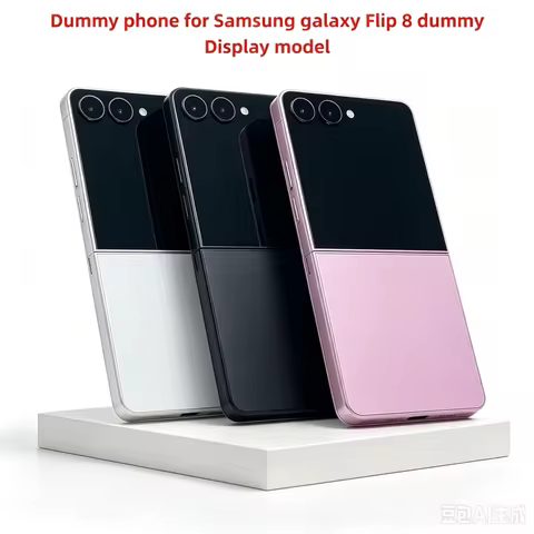 Replica Phone for Samsung Galaxy Z Flip 8 Dummy Phone Display Model for Phone Case Testing Compatibl