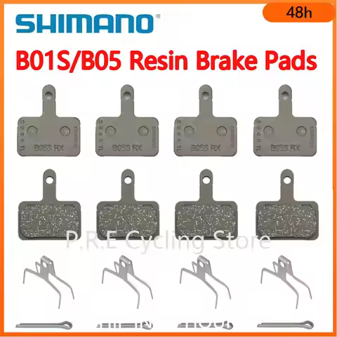 1/2 Pairs B01S B05S Resin Pad Bicycle Disc Brake Pads for Shimano MT200 M355 M395 M415 M445 M465 M49