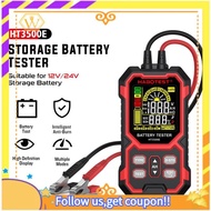 【W】HABOTEST HT3500E 12V 24V Car Battery Tester LCD Battery Analyzer Car Motorcycle Truck Battery Mon