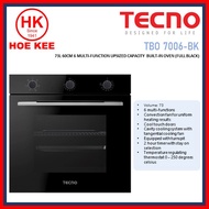 Tecno TBO 7006 6 Multi-function Upsized Capacity Built-in Oven