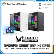 Invasion 5200C (MATX GAMING CASE)