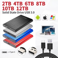 Upgrade Mobile Solid State Drive 12TB10TB8TB6TB4TB8cm Interface External Mobile Hard Drive 11.11