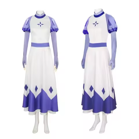 x;3,v'6\g/Anime Hazbin Emily Cos Seraphim Costume Angel Halo Cosplay Hotel Fancy Dress Outfit Hallow