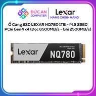 Ổ Cứng SSD LEXAR NQ780 1TB – M.2 2280 PCIe Gen4 x4 (Đọc 6500MB/s - Ghi 2500MB/s) - (LNQ780X001T-RNNN