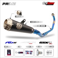 Racing exhaust R15, CBR 150R, GSX R150, CB150R full system type Luxva blue header