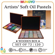 Mungyo Gallery Artists Soft Oil Pastel Set 72 & 120 Colors Korean Grade Artist Oil Crayons