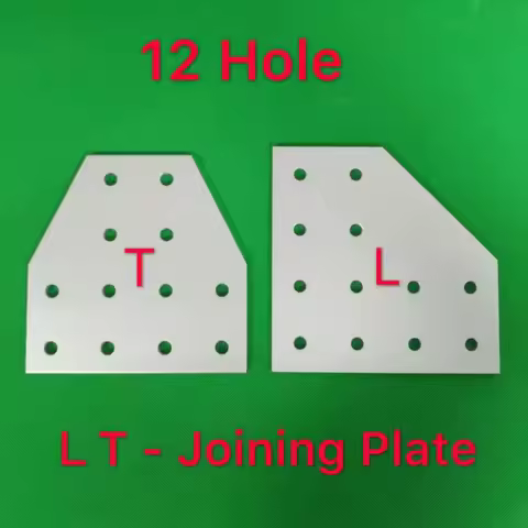 12 Hole 2040 3060 4080 4590 Joining Plate Connection Plate Corner Bracket Joint Board For Aluminium